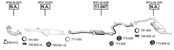 Exhaust System MA111015