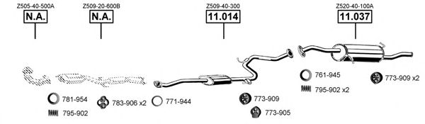 Exhaust System MA111270
