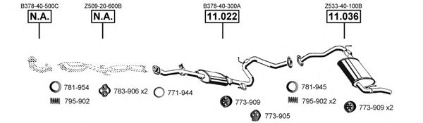 Exhaust System MA111450
