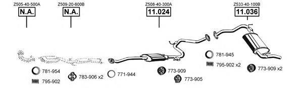 Exhaust System MA111460