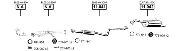 Exhaust System MA111660