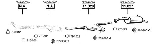 Exhaust System MA111670