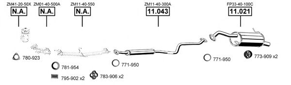 Exhaust System MA111675