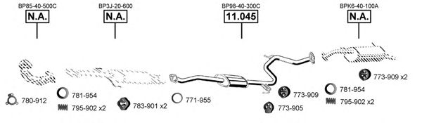 Exhaust System MA111845