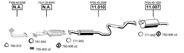 Exhaust System MA112035
