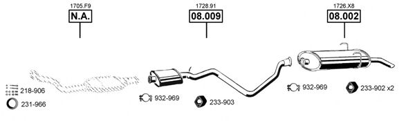 Exhaust System PE083255