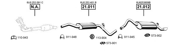 Exhaust System SK210780