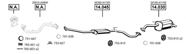 Exhaust System NI140900