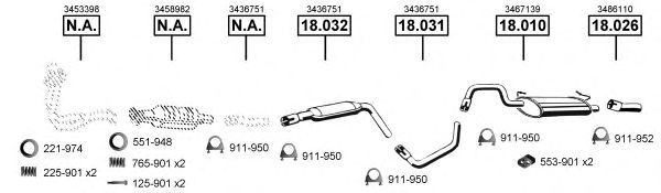 Exhaust System VO183950