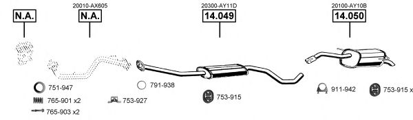 Exhaust System NI140872