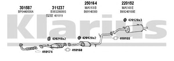 Exhaust System 570198E
