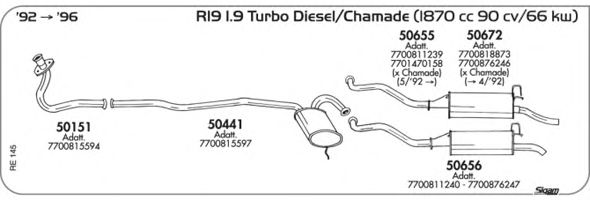Exhaust System RE145