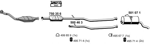 Exhaust System 080271