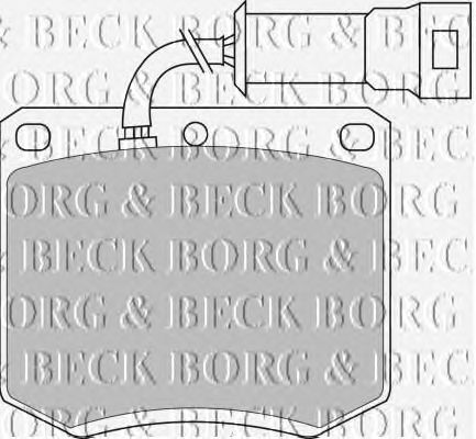 Brake Pad Set, disc brake BBP1052