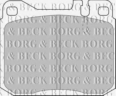 Brake Pad Set, disc brake BBP1061
