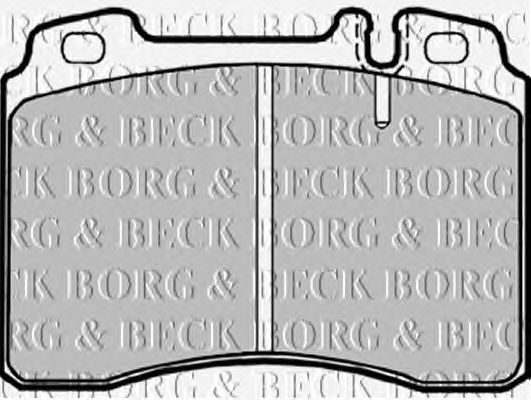 Brake Pad Set, disc brake BBP1181