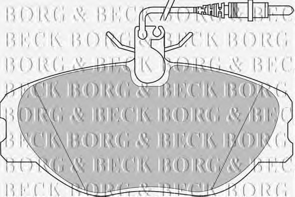 Brake Pad Set, disc brake BBP1438