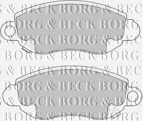 Brake Pad Set, disc brake BBP1626