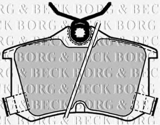 Brake Pad Set, disc brake BBP1653