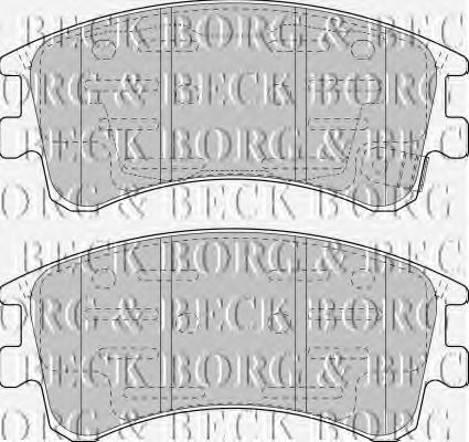 Brake Pad Set, disc brake BBP1815