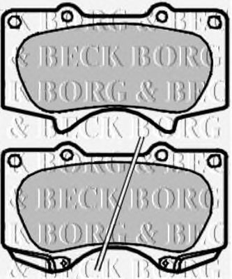 Brake Pad Set, disc brake BBP1927