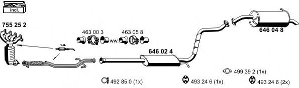 Exhaust System 250015