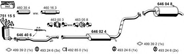 Exhaust System 250017