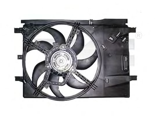 Fan, radiator 825-1011