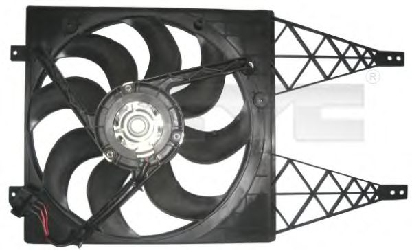 Fan, radiator 837-1009