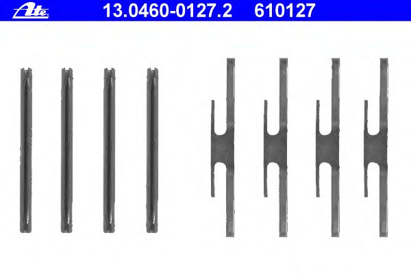 Accessory Kit, disc brake pads 13.0460-0127.2