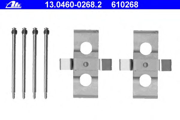 Accessory Kit, disc brake pads 13.0460-0268.2