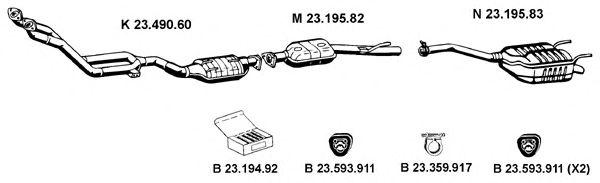 Exhaust System 232196