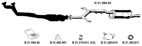Exhaust System 212066
