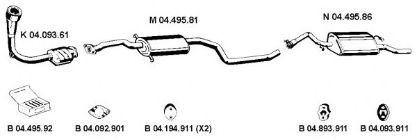 Exhaust System 042267