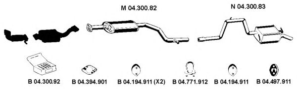 Exhaust System 042375