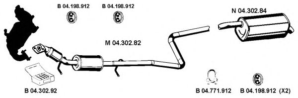 Exhaust System 042391