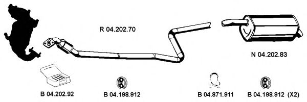 Exhaust System 042386