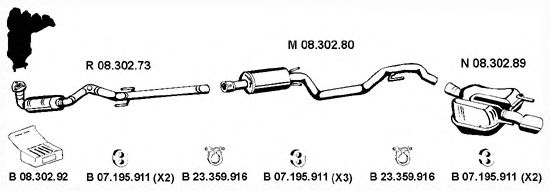 Exhaust System 082684