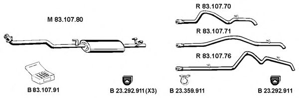 Exhaust System 232350