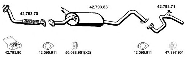 Exhaust System 422010