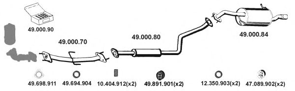 Exhaust System 492033