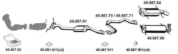 Exhaust System 492054