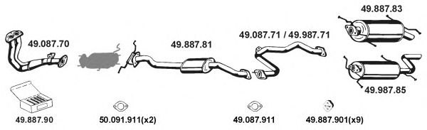 Exhaust System 492059
