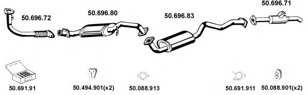 Exhaust System 502053