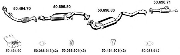 Exhaust System 502056