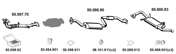 Exhaust System 502034
