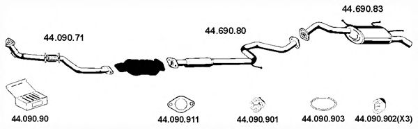 Exhaust System 442046