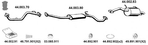 Exhaust System 442079