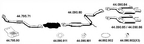 Exhaust System 442142