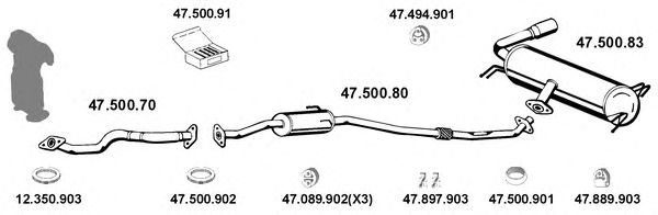 Exhaust System 472049